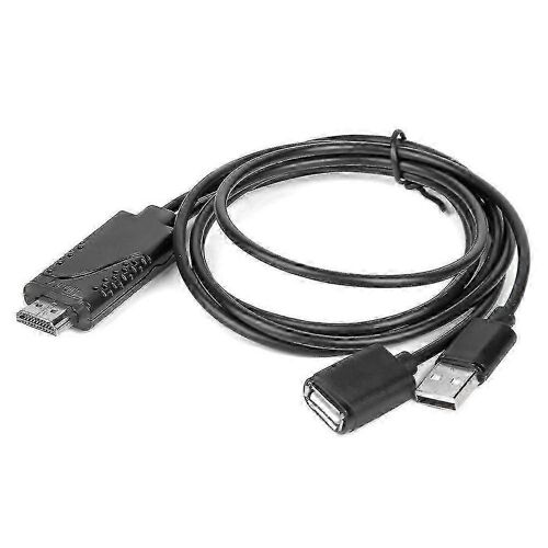 Adaptateur de charge 3 en 1 1080p USB vers HDMI HDTV pour iOS et Android
