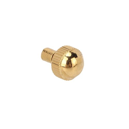 Lot De 5 Couronnes De Montre En Acier, Pièces De Rechange Pour Montre Mécanique À Quartz, Accessoires De Remplacement, Doré, 3 Mm / 0,12 Po