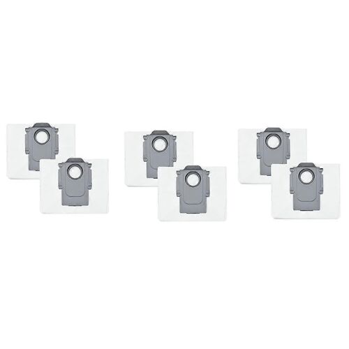 Lot de 6 sacs à poussière pour aspirateur robot S8 Pro Ultra, S8+, S7 MaxV Ultra/Max Ultra, 2,5 L
