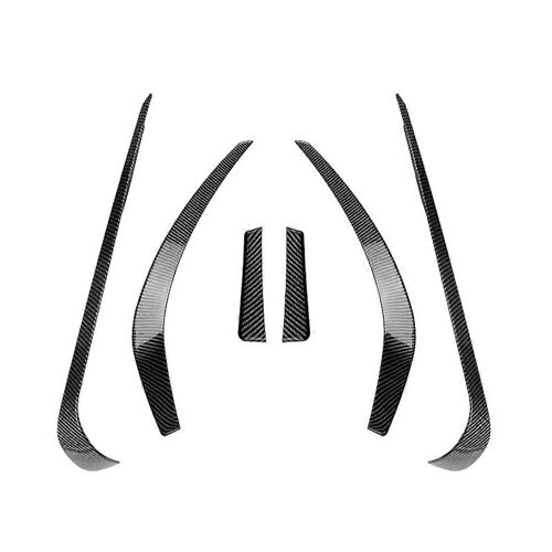 Pour Cla Classe C117 Ligne 2013-2015 Pare-Chocs Avant Lèvre Séparateur Spoiler Diffuseur Couvercle Garniture En Fibre De Carbone