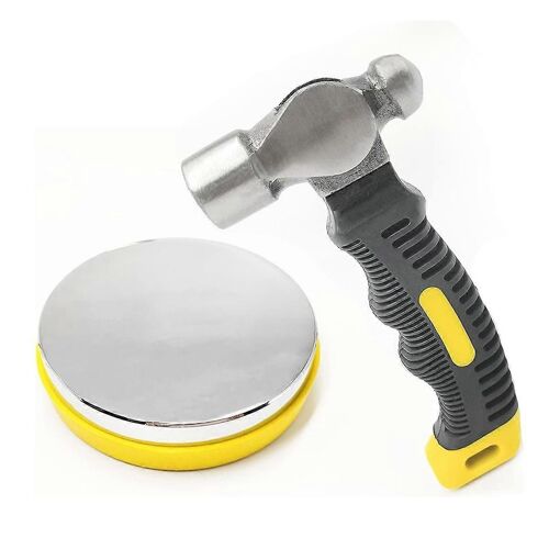 Kit De Bloc D'établi En Acier Et De Marteau D'emboutissage En Métal, Outils D'emboutissage En Métal Pour La Fabrication De Bijoux Et