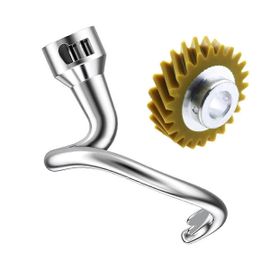 Crochet pétrisseur en spirale pour batteur sur socle inclinable de 4,5 à 5 litres, crochet pétrisseur de rechange pour accessoire