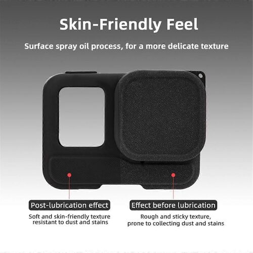 Étui de protection en silicone pour appareil photo Pro, housse de protection, capuchon d'objectif, accessoires pour appareil photo