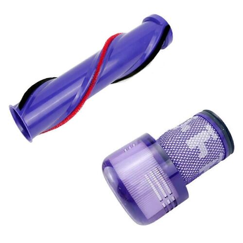 Filtre de rechange pour aspirateur V12, brosse anti-rouleau à couple élevé, pièces de rechange pour barre de brosse
