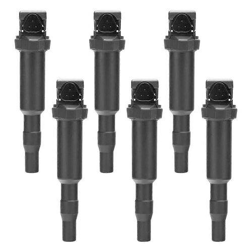 Bobines D'allumage 6 Pièces 0221504470 12137594937 12137571643 Pour 325i 328i 335 525 528 530 535