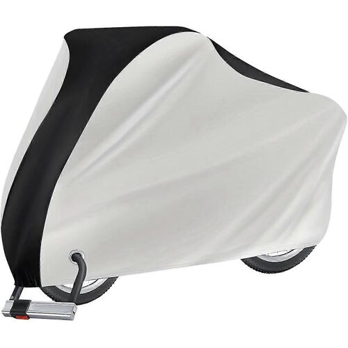 Housse De Vélo Imperméable Avec Trou De Verrouillage - Protégez Votre Vélo De La Pluie, Du Soleil Et De La Poussière - Convient À La Plupart Des Vélos