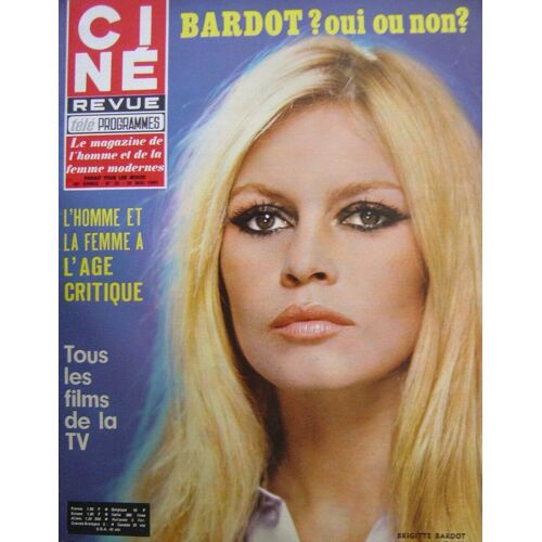 Cine Revue - 22 - 1969 - Brigitte Bardot