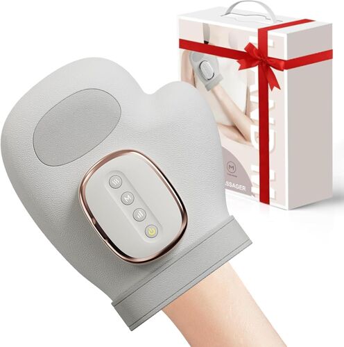 Appareil De Massage Manuel Électrique Sans Fil Avec Chaleur Et Compression, Appareil De Massage Manuel Pour L'arthrite Et Le Canal Carpien, Thérapie Thermique, 5 Niveaux Réglables, Soulagement Des