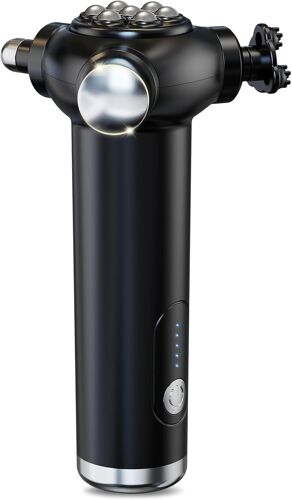 Pistolet De Massage Musculaire, Appareil De Massage Masseur De Muscle Profonds Avec 3200 Tr/12mm Amplitude/5 Intensity Levels, Muscle Pistolet Masseur Pour Soulager Douleurs Et Raideurs Musculaires