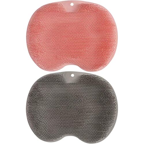 Lot De 2 Brosses À Pieds En Silicone - Avec Ventouses Antidérapantes - Pour La Relaxation, L'augmentation De La Circulation Sanguine Et L'exfoliation