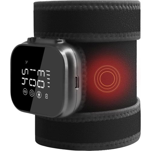 Coussin Chauffant Flexible Pour Bras Avec Chaleur & Vibration & Lumière Rouge, Coussin Chauffant Pour Coude, Biceps, Soulagement De La Douleur, Coude De Tennis, Usb Poewred