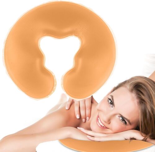Coussin Spa En Silicone, Coussin Pour Le Visage, Coussin En Gel, Tête De Lit De Massage, Coussin Pour Le Visage En Gel Pour Table De Massage, Appareil De Massage Spa, Beauté De La Peau, Surface Douce