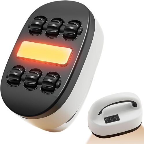 Appareil De Massage 3 En 1 Pour Les Jambes Et Le Ventre, Massage Lymphatique Pour Bras, Cou Et Épaules, Soulagement Des Douleurs Musculaires Et Des Douleurs, Blanc