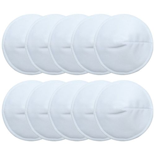 Coussinets D'allaitement Bio Lavables Pack De 10 | Coussinets D'allaitement Réutilisables Blancs Goodnice