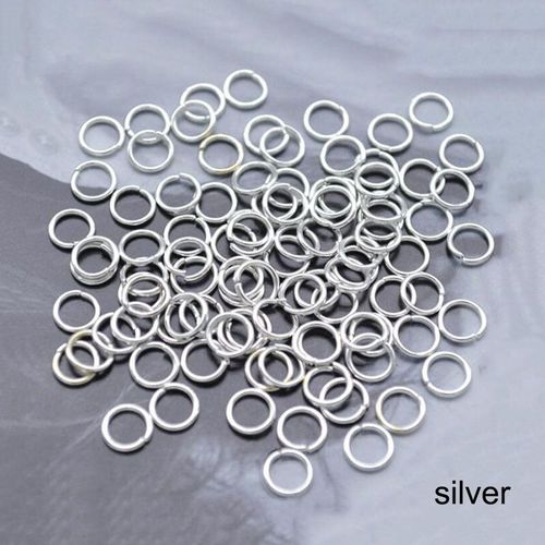 Connecteurs D'anneaux Fendus Pour Diabétique,Bijoux De Bricolage,Accessoires De Direction,Fournitures En Gros,4mm,5mm,6mm,7mm,8mm,9mm,10mm,Lot De 200 Pièces