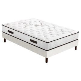 Matelas Myriade 4 + sommier SR15 - 180x200 - Mousse - Hauteur 23 cm - Soutien medium