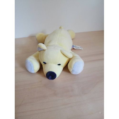 Doudou ours jaune Lila marese