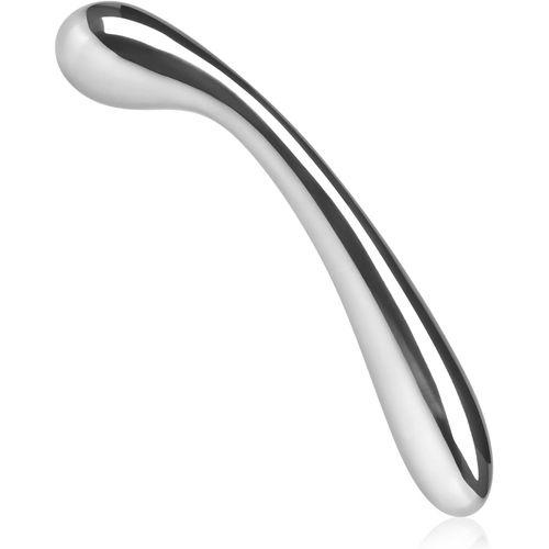 Double Gode Métal, Plug Anal En Acier Inoxydable, Masturbation, Gode Double Tête, Stimulation Prostate Et Point G, Sex Toy Pour Hommes, Femmes, Lesbiennes (L)