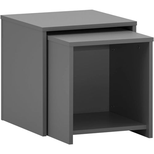 Smash 156524 Lot De 2 Tables Anthracite