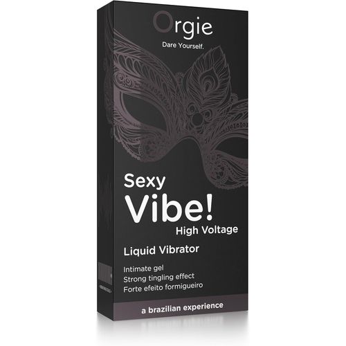 Sexy Vibe High Voltage Crème De Toilette Intime Noir