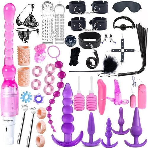 41pcs Sm Bondage Restraint Sex Set Silicone Anal Plug Sex Toys Pour Butt Plug
