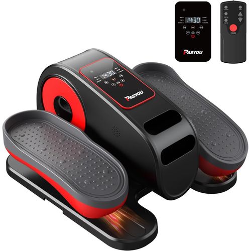 Asfasfq-Pasyou Mini Vélo Elliptique Électrique Pour La Maison, Vélo D'appartement Électrique Pédalier, Elliptique De Bureau Pour Les Personnes Âgées Et Adultes, 12 Vitesses Réglables, Télécommande