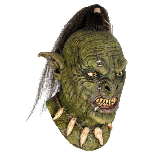 Masque De Guerrier Orc Vert Adulte