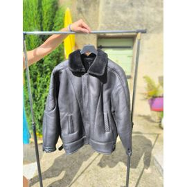 Blouson Cuir Doublé Peau
