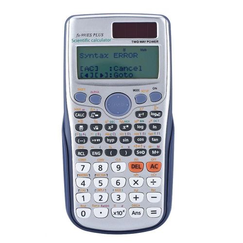 Calculatrice scientifique portable pour étudiants Calculatrice portable avec 417 fonctions