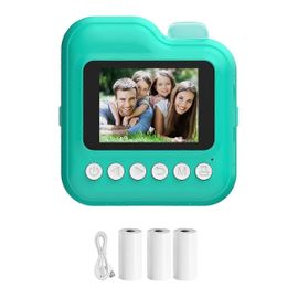 Appareil photo instantané pour enfants, cadeau pour garçons et filles, appareil photo numérique pour enfants, impression thermique