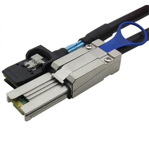 Meilleure qualité deux couleurs 1M Mini SAS 26P SFF-8088 à SFF-8087 36P prise en charge de câble en cuivre à connexion directe 12Gb