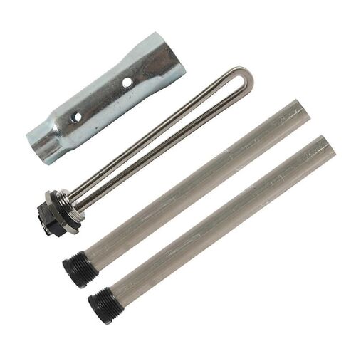 Kit D'éléments De Chauffe-Eau Pour Camping-Car 1440 W 120 V 520900, Avec 2 Anodes Et 1 Clé Hexagonale