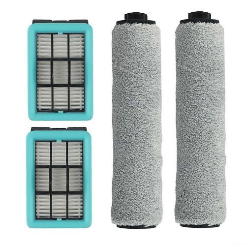 Lot de 4 brosses et filtres de rechange pour aspirateurs CrossWave HF2/3845N/3831