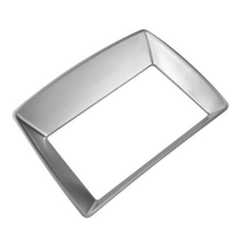 Cadre De Navigation De Console Centrale Abs Argenté Pour Edge 2015-2020