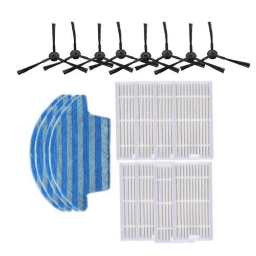 Pour aspirateur robot V55 Pro, filtre Hepa, brosse latérale, chiffons de nettoyage, kit de rechange