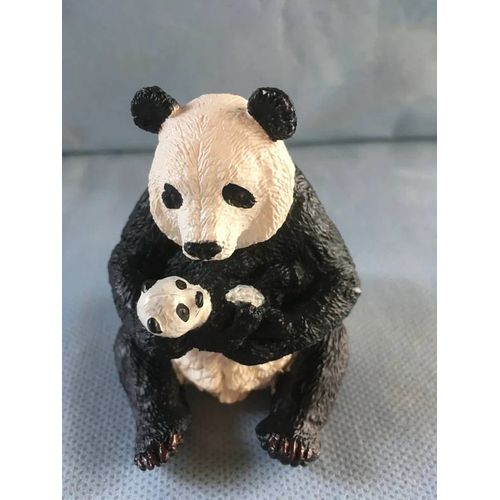 Figurine Papo : Panda Et Son Bébé