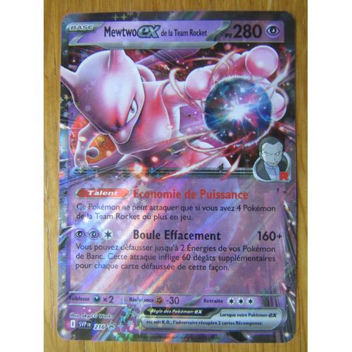 Mewtwo Ex De La Team Rocket - Promo - Svp216