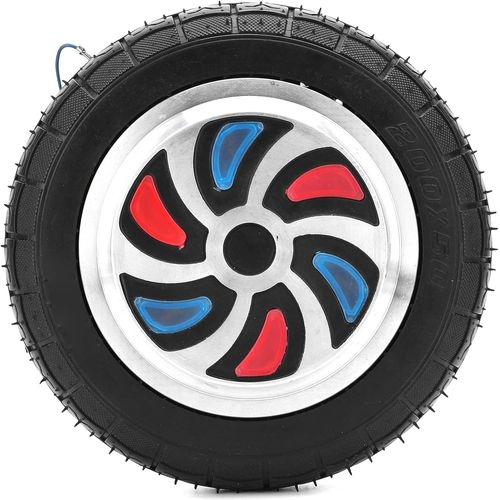 Moteur De Moyeu De Scooter Électrique,36v 350w Moteur De Moyeu Sans Balai À Faible Bruit Pneus En Caoutchouc Kit De Conversion De Vélo Électrique Avec Pour Scooter Électrique De 8 Pouces