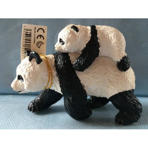 Figurine Papo : Le Panda Et Son Bébé