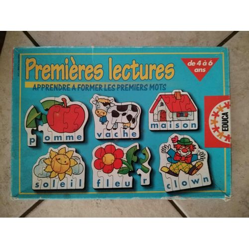 APPRENDRE A FORMER LES PREMIERS MOTS - PUZZLE - Premières lectures