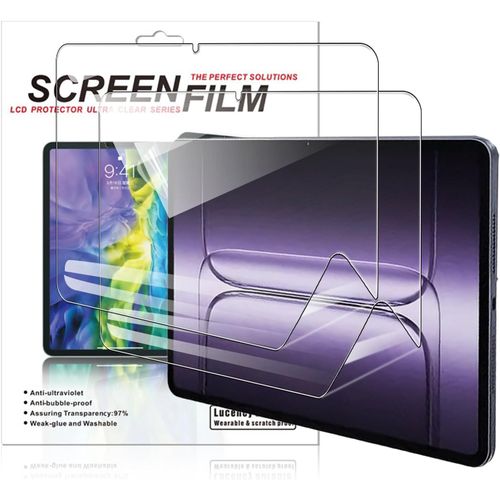 Protection D'écran Pour Oneplus Pad 3 13.2 Pouces, 2 Pièces Ultra-Mince Hd Pet Souple Film De Protection, Haute Définition Et Couverture Maximale