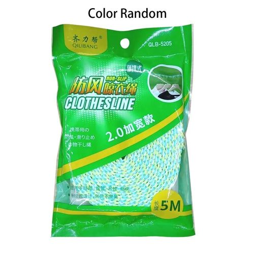 Corde À Linge D'extérieur De Type Clôture,3m/5m/8m,Coupe-Vent,Antidérapant,Lavage Des Linge,Outils De Ligne De Séchage Domestique,Lignes De Séchage De Camping.5m.