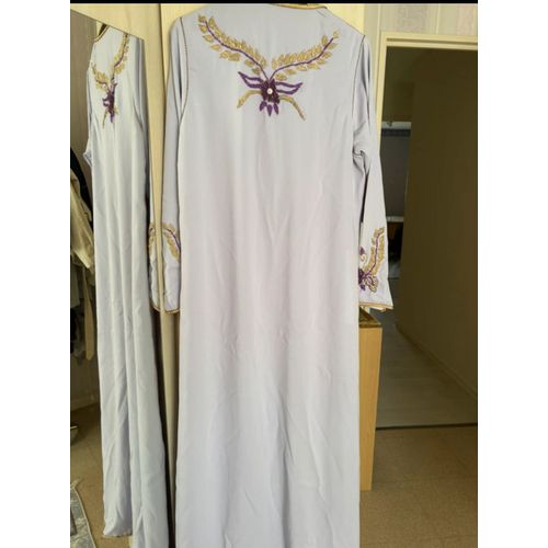 Caftan Perle Couleur Mauve