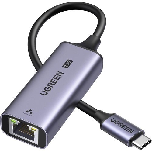 SUBZONAL-Adaptateur USB C vers RJ45 Ethernet 2.5 Gigabit Réseau LAN Compatible avec iPhone 17 Pro Max Air 16 15 MacBook Air M3 M2 M1 iPad 2024 Surface Go Galaxy S25 Ultra