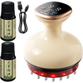 Sjzg-Appareil De Massage Anticellulite Manuel | Machine De Massage Anti-Capiton - Accessoire De Soin Corporel, Brosse Nettoyante Visage, Réducteur De Graisse Sans Fil Pour Ventre Et Corps Entier