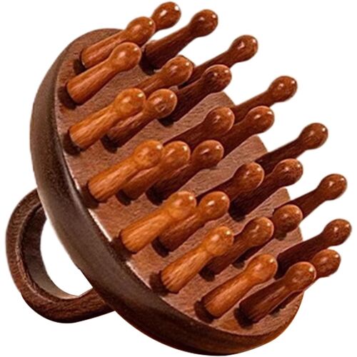 Sjzg-Peigne De Massage Du Cuir Chevelu - Brosse À Cheveux Multifonction - 28 Dents - Pour Le Soin Des Cheveux - Outil De Massage Corporel Portable