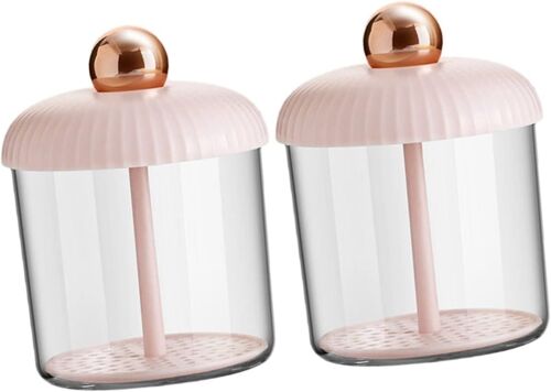 SJZG-2Pièces Bubble Maker Outil Portable De Moussage Pour Visage Bouteille À Bulles Pratique Accessoire De Nettoyage Et Soin Profond Peau