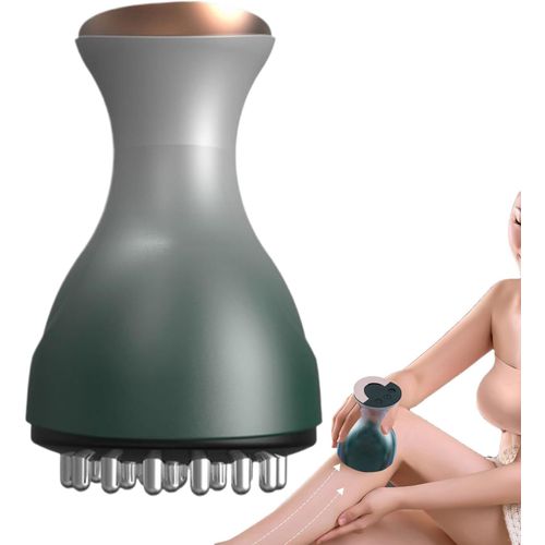 Sjzg-Massant Anti-Cellulite - Appareil De Massage Electrique Sans Fil Portable Pour Cellulite - Accessoire De Gommage Pour Dos Ventre Bras Cuisses Et Corps Pendant La Douche