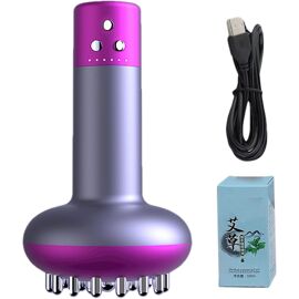 Sjzg-Brosse Amincissante Pour Le Corps \U2013 Appareil De Grattage Chauffant, Appareil Portable De Soins De La Peau | Brosse Électrique De Massage Corporel Meridian Multifonction Pour Réduire La Cell