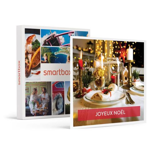 Coffret Cadeau De Noël : 1 Dîner Avec Boisson Pour 2 - Smartbox - Coffret Cadeau Gastronomie
